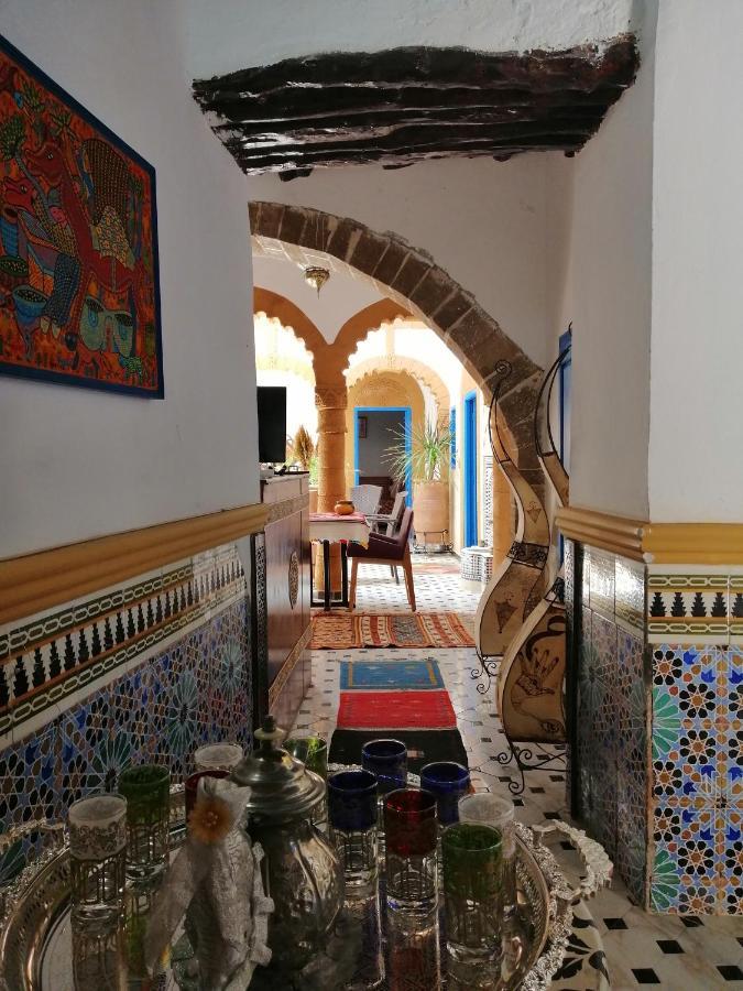 Riad Zawia Essaouira Buitenkant foto