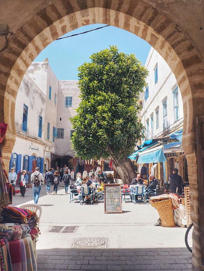 Riad Zawia Essaouira Buitenkant foto