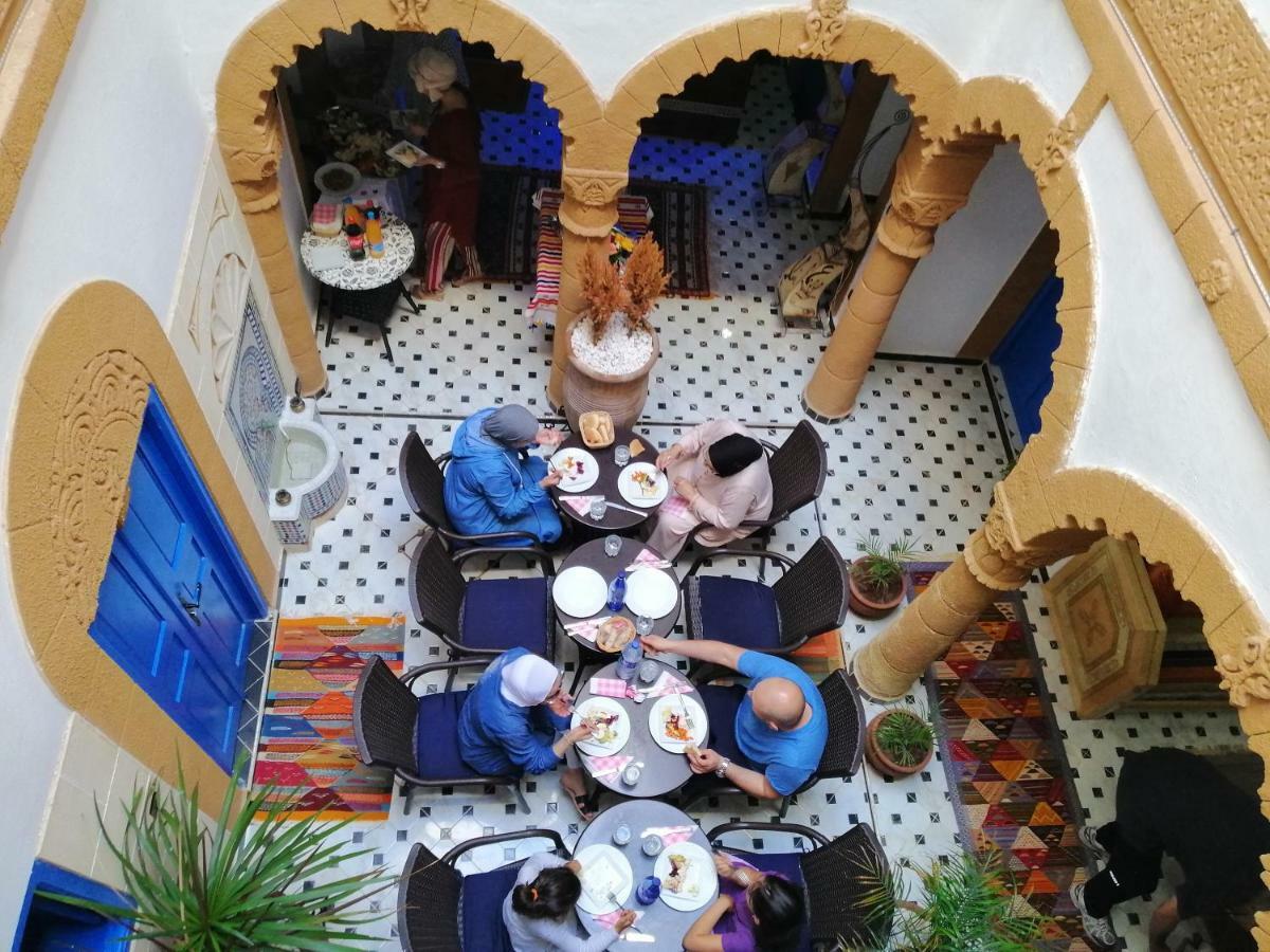 Riad Zawia Essaouira Buitenkant foto